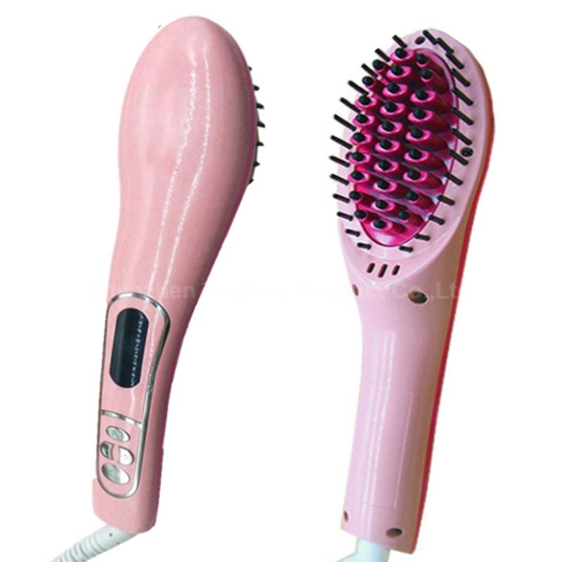 Fast Hair Straightener Brush for Smooth and Shinny Hair